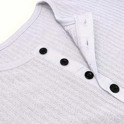 Siena - Men's Ultra Comfortable Henley Shirt